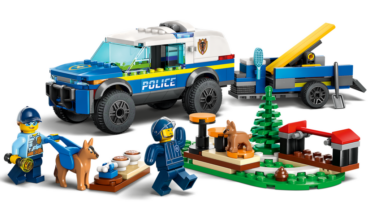 Mobiles Polizeihunde-Training