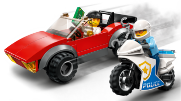 Verfolgungsjagd mit dem Polizeimotorrad
