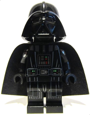 Darth Vader - Light Nougat Head, Printed Arms