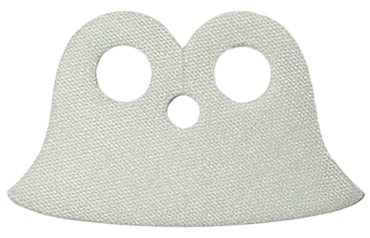 102505 - Minifigure Cape Cloth, High and Wide Collar with Curved Points