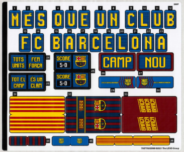 10284stk01 - Sticker Sheet for Set 10284 - (79577/6353969)