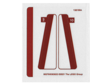 10290stk02 - Sticker Sheet for Set 10290, Sheet 2 - (80379/6363023)