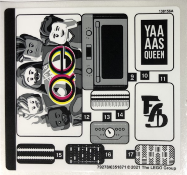 10291stk01 - Sticker Sheet for Set 10291, Sheet 1 - (79278/6351871)
