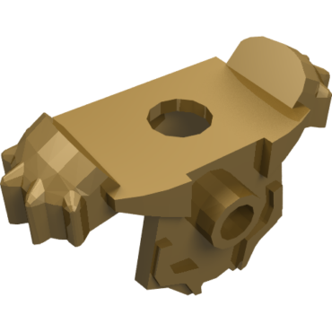 11098 - Minifigure Armor Breastplate with Shoulder Pads, Front Stud and 2 Back Studs