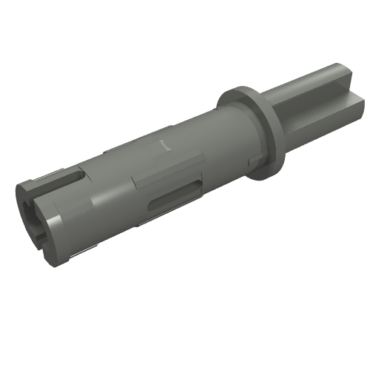 11214 - Technic, Axle 1L with Pin 2L with Friction Ridges