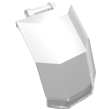 11289 - Windscreen 4 x 4 x 4 2/3 with Bar Handle