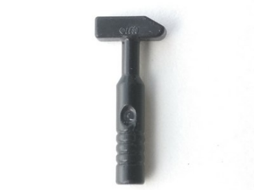 11402h - Minifigure, Utensil Tool Cross Pein Hammer - 3-Rib Handle