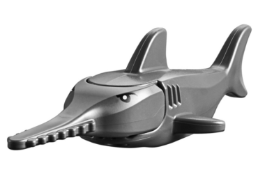 14518c02pb01 - Sawfish with Debossed Gills with Black Eyes and White Pupils Pattern