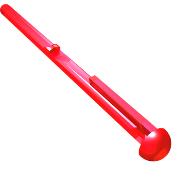 15303 - Projectile Arrow, Bar 8L with Round End (Spring Shooter Dart)