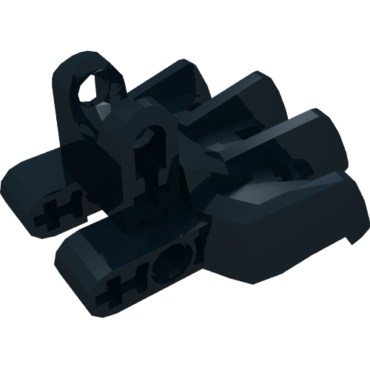 15367 - Hero Factory Foot with Four Short Claws and Ball Joint Socket