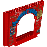 15626pb04 - Panel 4 x 16 x 10 with Spider-Man Pattern