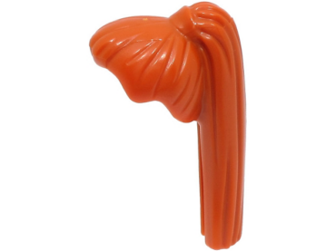 17347 - Minifigure, Hair Female Ponytail Long Straight with Holder