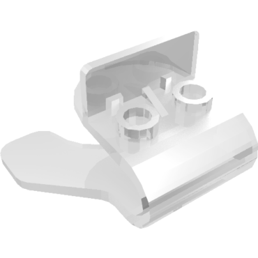 18663 - Minifigure, Utensil Stand Flexible (Super Jumper)