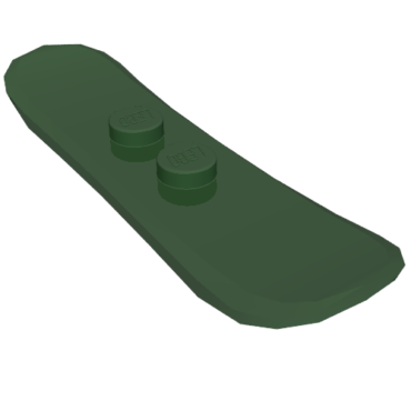 18746 - Minifigure, Utensil Snowboard Small
