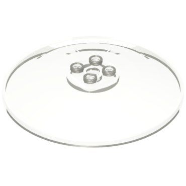 18859 - Dish 8 x 8 Inverted (Radar) - Hollow Studs