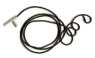 194c03 - Minifigure, Utensil Hose Nozzle Simple with 72L Black String