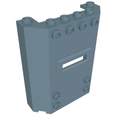 22387 - Panel 2 x 6 x 6 with Window Slot
