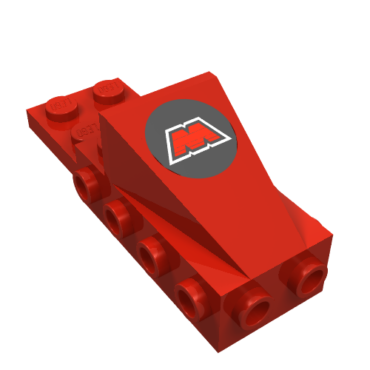 2336p68 - Cockpit Space Nose with M:Tron Logo Pattern