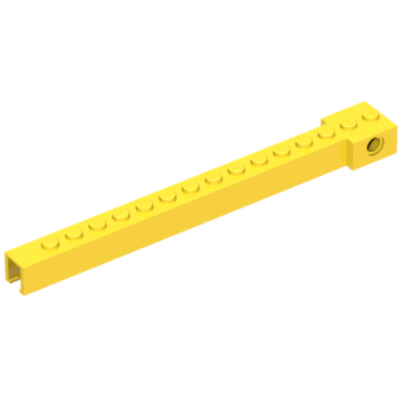 2350b - Crane Arm Outside, Wide with End Notch