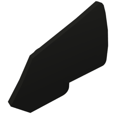2389 - Technic, Panel Fairing # 8 Very Small Smooth Short, Side B