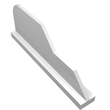 23930 - Tail 8 x 1 with Stepped Fin