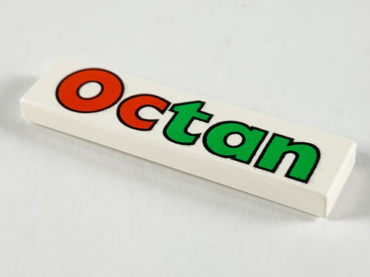 2431px9 - Tile 1 x 4 with Octan Pattern