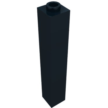 2453a - Brick 1 x 1 x 5 - Blocked Open Stud or Hollow Stud