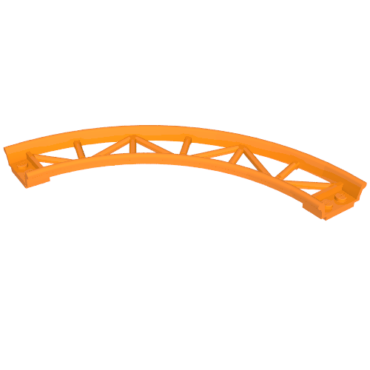 25061 - Train, Track Roller Coaster Curve, 90 degrees