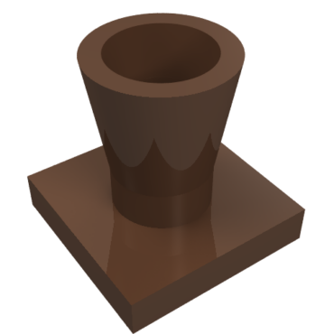 2563 - Plant, Tree Palm Base