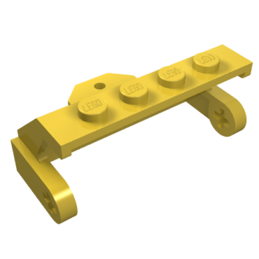 2578a - Vehicle, Brush Holder for Street Sweeper with Tow Ball Socket