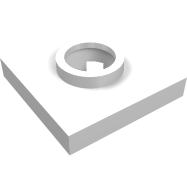 27448 - Turntable 2 x 2 Square Base