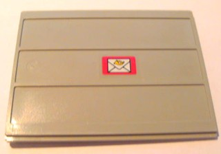 2874pb03b - Door Sliding - Type 2 with Mail Envelope Pattern Model Right Side Outer (Sticker) - Set 4564