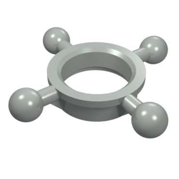 2908 - Technic Helicopter Rotor Holder