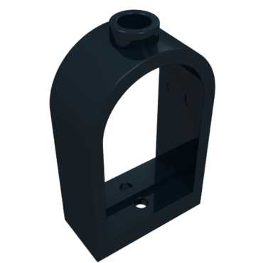 30044 - Window 1 x 2 x 2 2/3 with Rounded Top