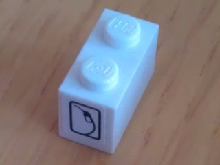 3004pb116 - Brick 1 x 2 with Gas / Fuel Pump Pattern on End (Sticker) - Set 8135