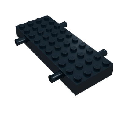 30076 - Brick, Modified 4 x 10 with 4 Pins