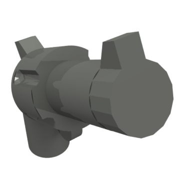 30132 - Minifigure, Weapon Gun, Pistol Revolver - Large Barrel and Solid Handle