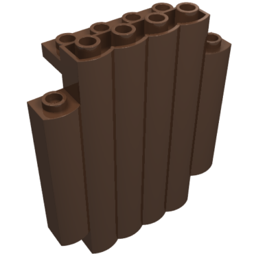 30140 - Panel 2 x 6 x 6 with Log Profile (Palisade)