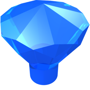 30153 - Rock 1 x 1 Jewel 24 Facet