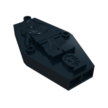 30164 - Container, Coffin Lid with Mummy Relief Plain (Sarcophagus)