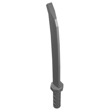 30173 - Minifigure, Weapon Sword, Shamshir/Katana (Octagonal Guard)