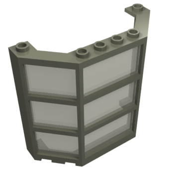 30185c01 - Window 3 x 8 x 6 Bay with Trans-Brown Glass