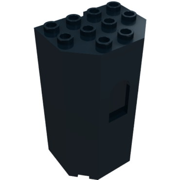 30246 - Panel 3 x 4 x 6 Turret Wall with Window