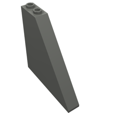 30249 - Slope 55 6 x 1 x 5 without Bottom Stud Holders