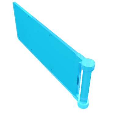 30292 - Flag 7 x 3 with Bar Handle