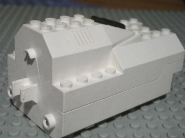 30351c01 - Electric, Light & Sound Rocket Engine, Battery Box with White Cover (no pattern)