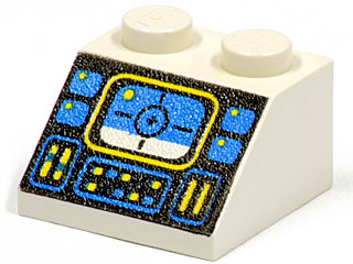 3039pb013 - Slope 45 2 x 2 with Ice Planet Controls Pattern