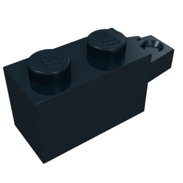 30541 - Hinge Brick 1 x 2 Locking with 1 Finger Horizontal End