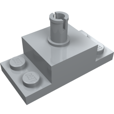 30592 - Brick, Modified 2 x 2 with Top Pin and 1 x 2 Side Plates