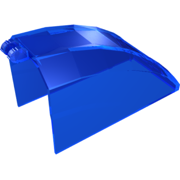 30649 - Windscreen 8 x 4 x 4 Curved with 2 Fingers